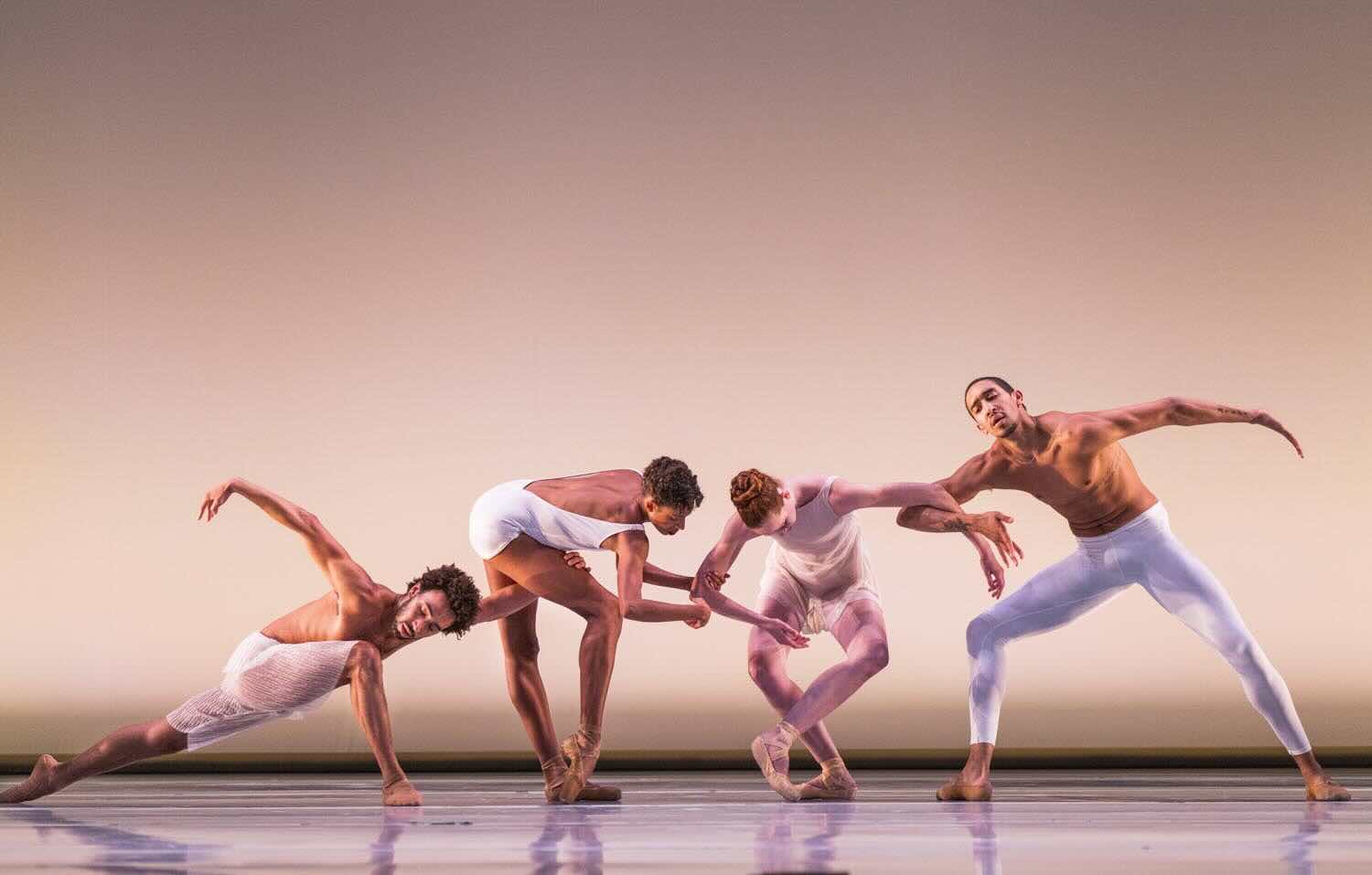 Alonzo King Lines Ballet Fall 2019 world premier collaboration with jazz luminaries Charles Lloyd and Jason Moran with performances at The Blue Shield of California Theater at YBCA on Sunday, September 29 2019 in San Francisco Calif.